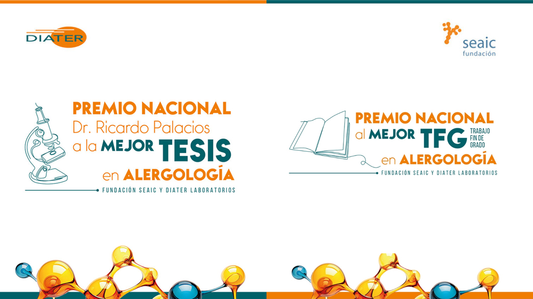 Premio Nacional “Dr. Ricardo Palacios” a la Mejor Tesis y Premio Nacional al mejor TFG en Alergología 2024