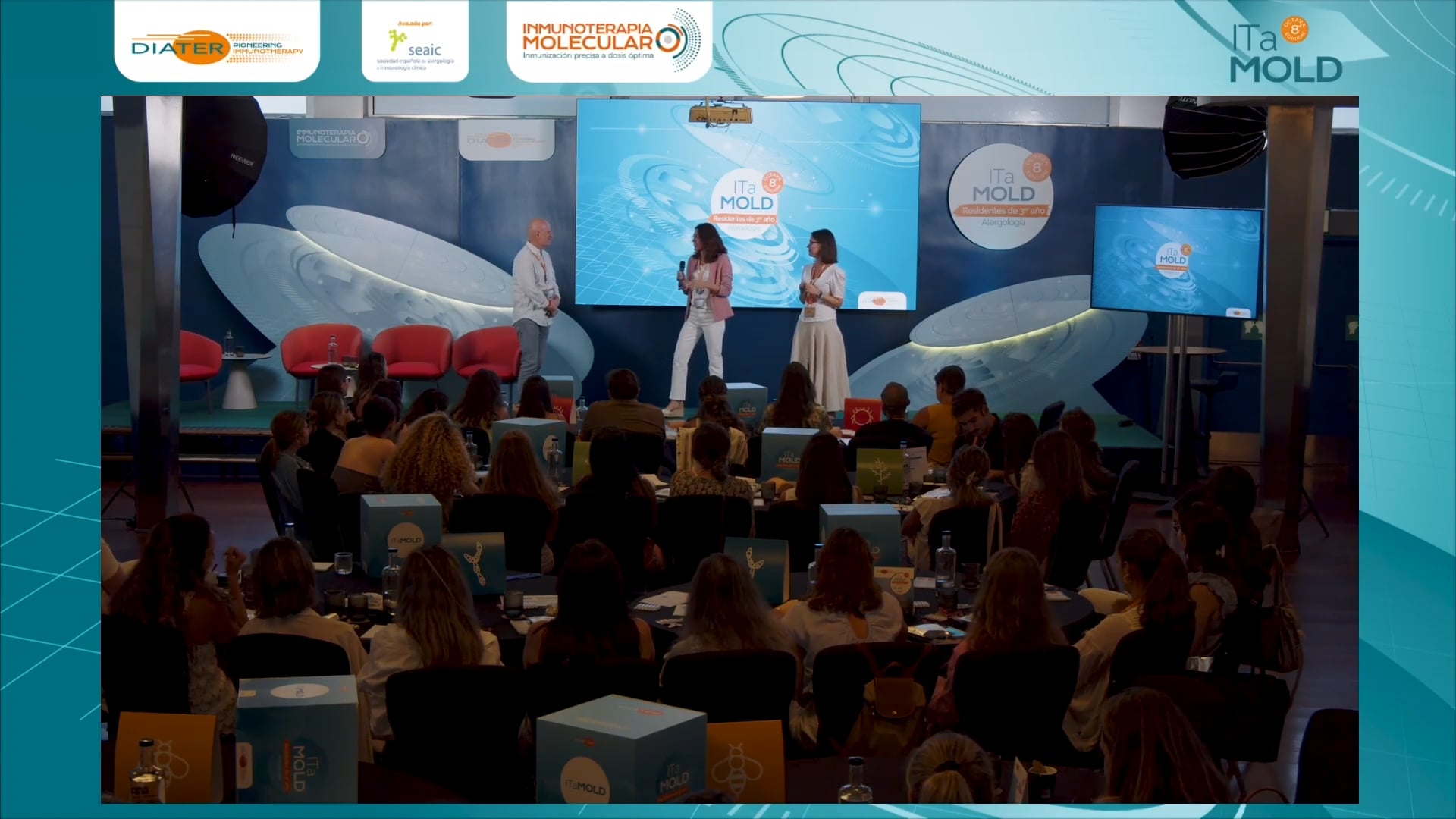 ITaMOLD 2025 - 20 sept 7. Conclusiones Encuesta de satisfacción - Dra. Paula López González, Dr. Francisco Moreno Benítez y Dra. Teresa Valbuena Garrido